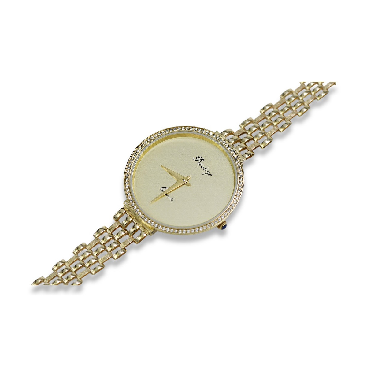 Gold ladies watch ★ zlotychlopak.pl ★ Gold purity 585 333 Low price!