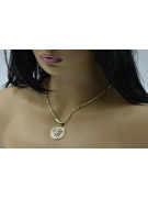 Colgante ★ de oro zlotychlopak.pl ★ Sello de oro 585 333 bajo precio