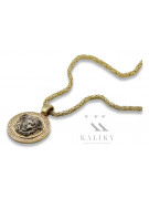 Gold pendant pendant ★ zlotychlopak.pl ★ Gold hallmark 585 333 low price