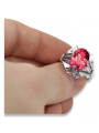 Russische sowjetische Rose 14 Karat 585 Gold Alexandrit Rubin Smaragd Saphir Zirkon Ring vrc014