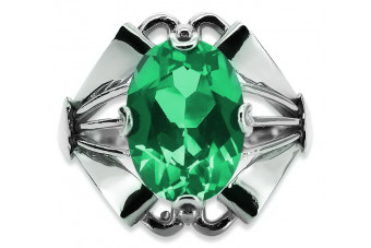 Руска съветска роза 14k 585 злато александрит рубин изумруд сапфир циркон пръстен vrc014