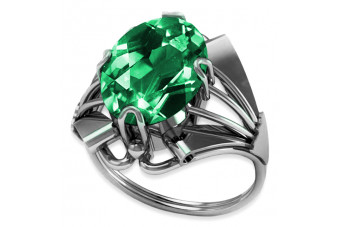 Rose soviétique russe 14k 585 or Alexandrite Ruby Emerald Sapphire Zircon ring vrc014