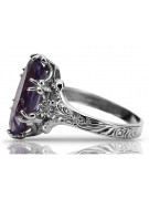 Rose soviétique russe 14k 585 or Alexandrite Ruby Emerald Sapphire Zircon ring vrc014