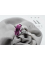 Rose soviétique russe 14k 585 or Alexandrite Ruby Emerald Sapphire Zircon ring vrc014