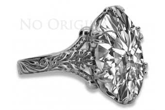 Rose soviétique russe 14k 585 or Alexandrite Ruby Emerald Sapphire Zircon ring vrc014