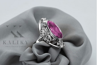 925 Sterling Silber, Amethyst, Topas, Türkis Ring vrc014s