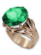 Rose soviétique russe 14k 585 or Alexandrite Ruby Emerald Sapphire Zircon ring vrc084