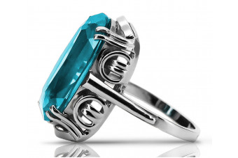Rose soviétique russe 14k 585 or Alexandrite Ruby Emerald Sapphire Zircon ring vrc014