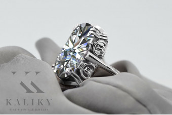 Inel sovietic rusesc din aur 585 trandafir 14k alexandrit rubin smarald safir zircon vrc014