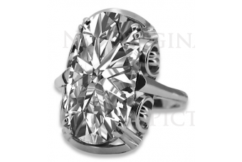 Russische sowjetische Rose 14 Karat 585 Gold Alexandrit Rubin Smaragd Saphir Zirkon Ring vrc014