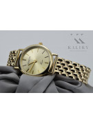 Goldene Herrenuhr Geneve ★ zlotychlopak.pl ★ Gold Reinheit 585 333 Niedriger Preis!