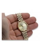 Goldene Herrenuhr Geneve ★ zlotychlopak.pl ★ Gold Reinheit 585 333 Niedriger Preis!