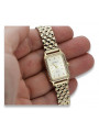 Goldene Herrenuhr Geneve ★ zlotychlopak.pl ★ Gold Reinheit 585 333 Niedriger Preis!