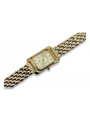 Gold men's watch Geneve ★ zlotychlopak.pl ★ Gold purity 585 333 Low Price!