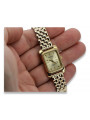 Gold men's watch Geneve ★ zlotychlopak.pl ★ Gold purity 585 333 Low Price!