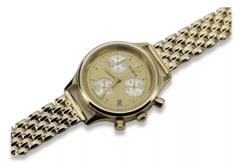 Montre homme en or Genève ★ zlotychlopak.pl ★ Pureté de l’or 585 333 Prix bas!