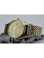 Gold men's watch Geneve ★ zlotychlopak.pl ★ Gold purity 585 333 Low Price!