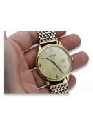 Reloj de oro para hombre Geneve ★ zlotychlopak.pl ★ Pureza de oro 585 333 Precio bajo!