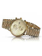 Reloj de oro para hombre Geneve ★ zlotychlopak.pl ★ Pureza de oro 585 333 Precio bajo!