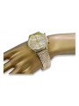 Gold men's watch Geneve ★ zlotychlopak.pl ★ Gold purity 585 333 Low Price!