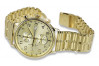 Reloj de Hombre en Oro 14k 585 Amarillo de Ginebra mw005y&mbw007y