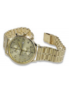 Sunshine 14k Gold Men's Geneve Watch by Yellow mw005y&mbw007y