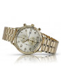 Gold men's watch Geneve ★ zlotychlopak.pl ★ Gold purity 585 333 Low Price!