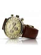 Reloj de Geneve para hombre en Oro Amarillo de 14 quilates mw012y-y