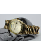 Reloj de oro para hombre Geneve ★ zlotychlopak.pl ★ Pureza de oro 585 333 Precio bajo!