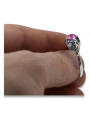 Russian Soviet rose 14k 585 gold Alexandrite Ruby Emerald Sapphire Zircon ring  vrc014