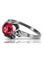 Russische sowjetische Rose 14 Karat 585 Gold Alexandrit Rubin Smaragd Saphir Zirkon Ring vrc014