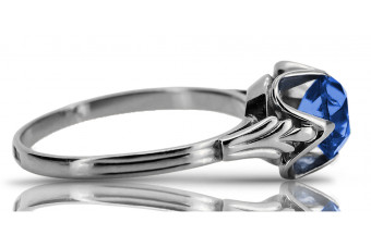 Sterling Silver 925 Sapphire Elegance Ring vrc023s