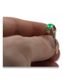 Rose soviétique russe 14k 585 or Alexandrite Ruby Emerald Sapphire Zircon ring vrc084