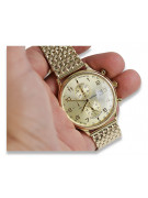 Reloj de hombre en oro amarillo 14k 585 Geneve mw005ydy&mbw013y