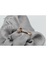 Russische sowjetische Rose 14 Karat 585 Gold Alexandrit Rubin Smaragd Saphir Zirkon Ring vrc014