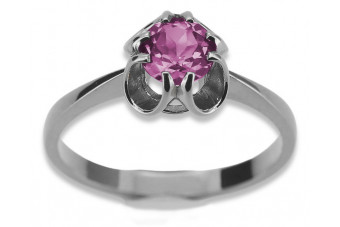 925 Sterling Silber, Amethyst, Turmalin Ring vrc348s