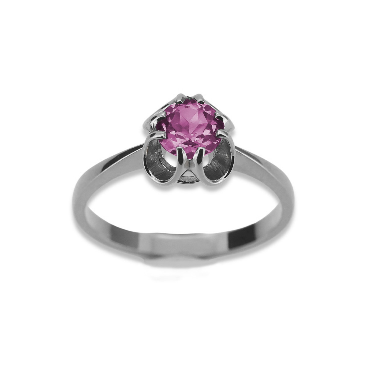 Rose soviétique russe 14k 585 or Alexandrite Ruby Emerald Sapphire Zircon ring vrc014