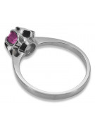 Russische sowjetische Rose 14 Karat 585 Gold Alexandrit Rubin Smaragd Saphir Zirkon Ring vrc014