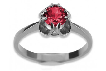 Sterling Silver 925 Ruby Gemstone Ring for Women vrc348s