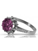 Rose soviétique russe 14k 585 or Alexandrite Ruby Emerald Sapphire Zircon ring vrc014