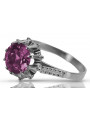 Rose soviétique russe 14k 585 or Alexandrite Ruby Emerald Sapphire Zircon ring vrc014