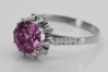 Серебряное кольцо 925 пробы, Аметист vrc045s