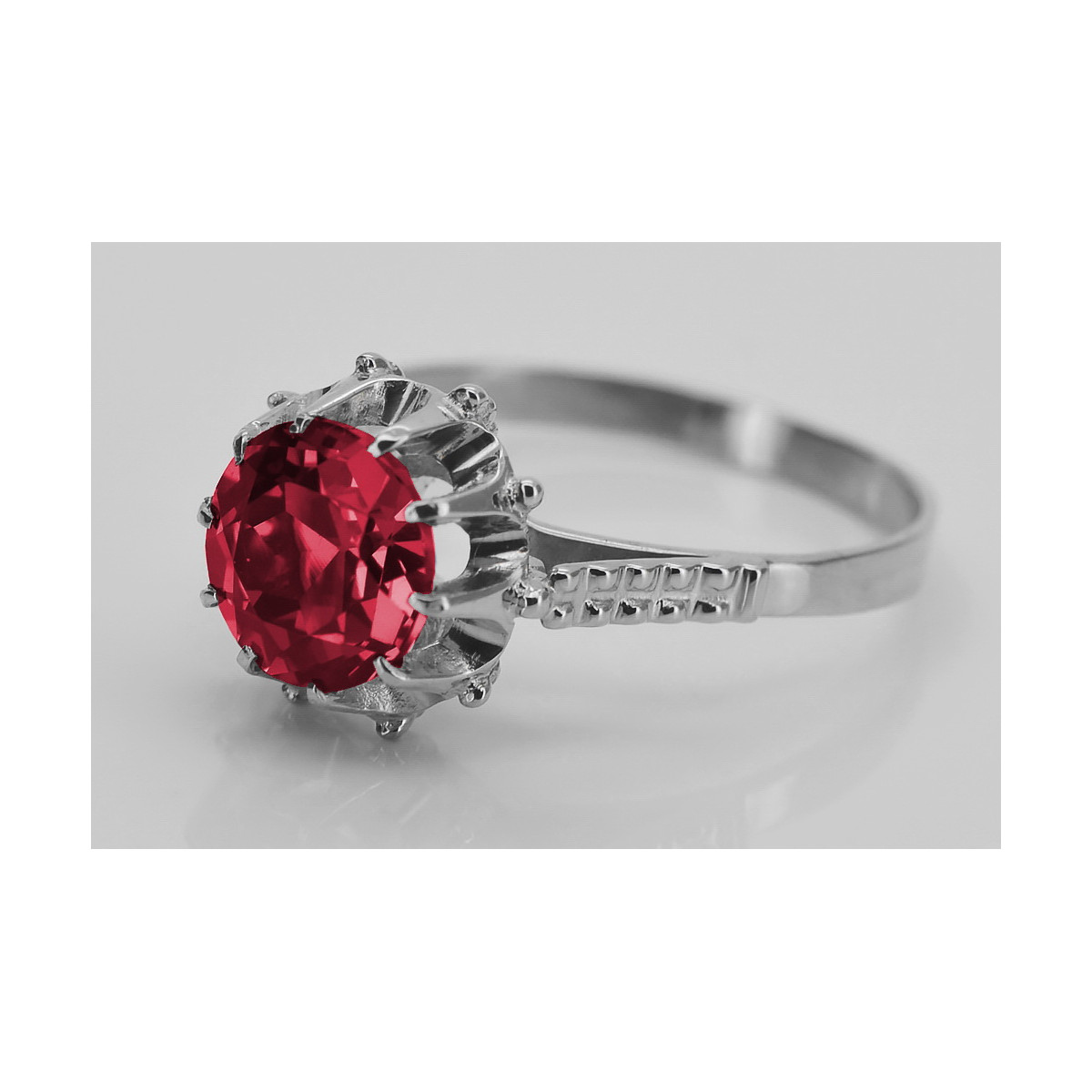 Rose soviétique russe 14k 585 or Alexandrite Ruby Emerald Sapphire Zircon ring vrc014