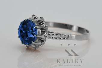 Sterling Silver 925 Sapphire Elegance Ring vrc045s