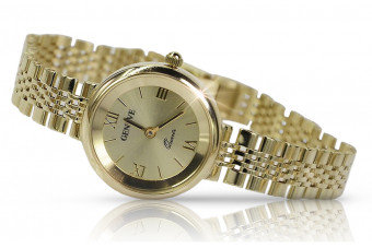 Reloj ★ de oro para damas zlotychlopak.pl Pureza de oro 585 333 ¡★ Precio bajo!