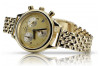 Reloj de pulsera para mujer Geneve de oro amarillo 14k 585 lw019y&lbw004y