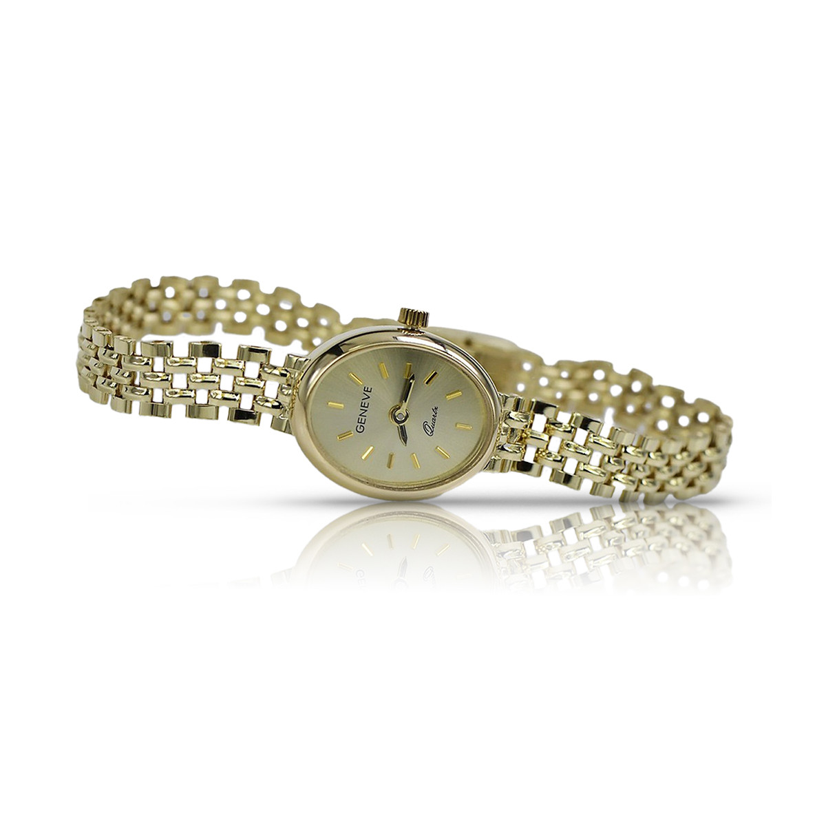 Reloj ★ de oro para damas zlotychlopak.pl Pureza de oro 585 333 ¡★ Precio bajo!