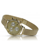 Gold men's watch Geneve ★ zlotychlopak.pl ★ Gold purity 585 333 Low Price!