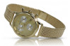 Reloj de Pulsera de Señora en Oro Amarillo de 14k Geneve lw019y&lbw003y