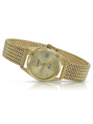 Gold men's watch Geneve ★ zlotychlopak.pl ★ Gold purity 585 333 Low Price!